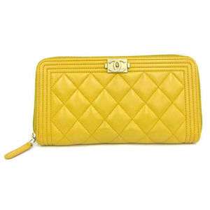 Chanel Boy Chanel Round Wallet Bag Black